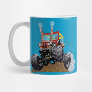 Cartoon Monster Truck Mug